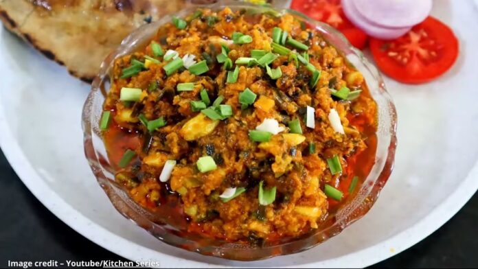 Lila lasan nu lasaniyu - લીલા લસણ નું લાસણીયુ