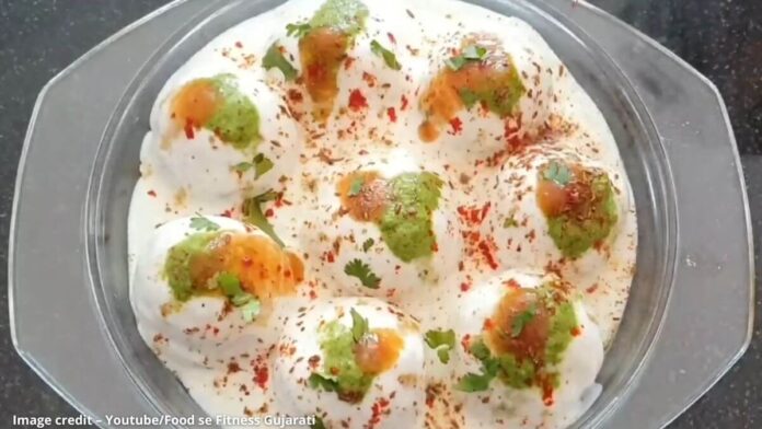Farali dahi vada Farali dahi vada - ફરાળી દહીંવડા