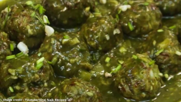 Green Manchurian - ગ્રીન મંચુરિયન