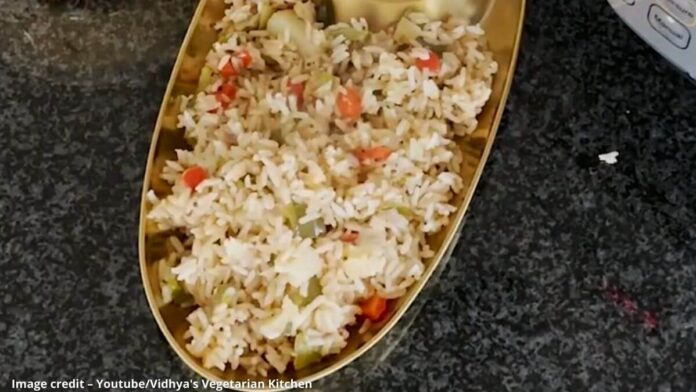 Bataka Capsicum Rice - બટાકા કેપ્સીકમ રાઈસ