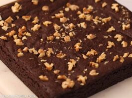 Gol ane ghau na lot ni Walnut Brownie - ગોળ અને ઘઉંના લોટ ની વોલન્ટ બ્રાઉની