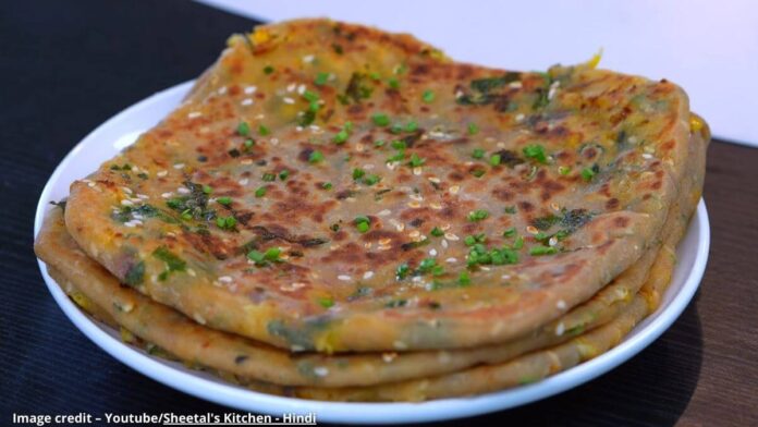 Cheese Corn Paratha - ચીઝ કોર્ન પરોઠા