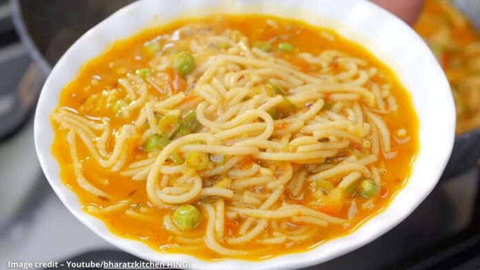 soupy atta maggi - સુપી આટા મેગી