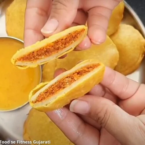 Bataka na dabda bhajiya sathe kadhi - બટાકા ના દાબડા ભજીયા સાથે કઢી