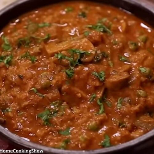 Matar Mushroom nu shaak - મટર મશરૂમ નું શાક