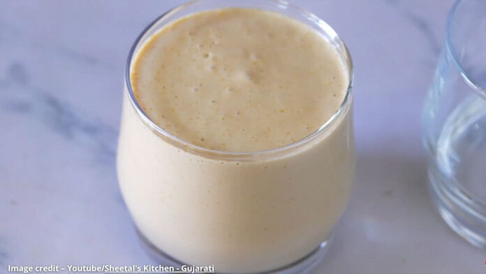 Kaju anjeer milkshake - કાજુ અંજીર મિલ્કશેક