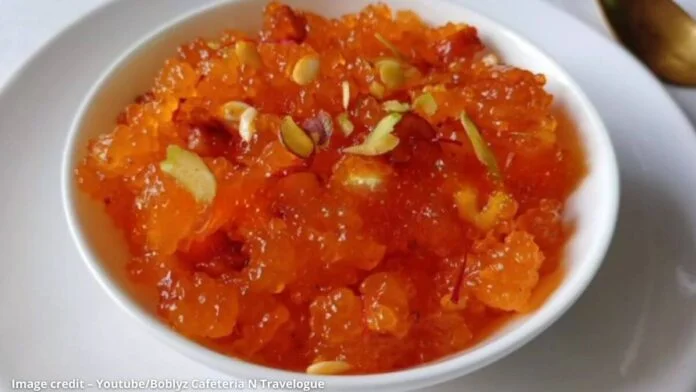 Sago kesri - સાગો કેસરી