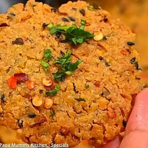 Pauva namkin puri - પૌવા નમકીન પૂરી