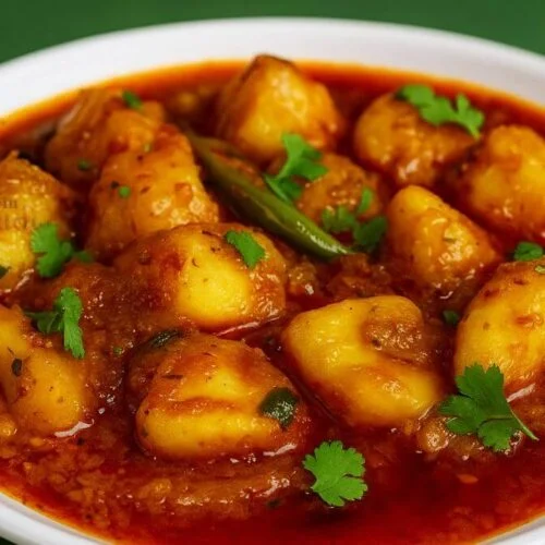 Masaledar Shinghoda nu shaak - મસાલેદાર સિંગોડાનું શાક