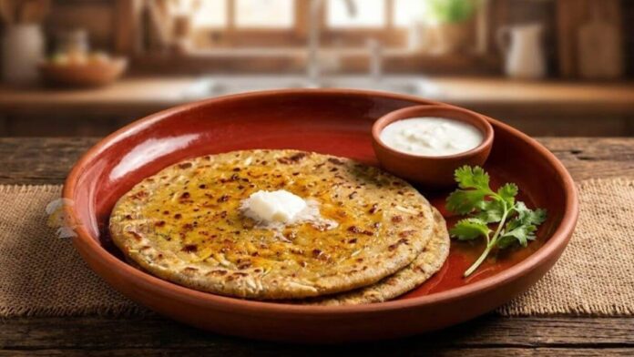 Bajra Mula na Parotha - બાજરા મૂળાના પરોઠા