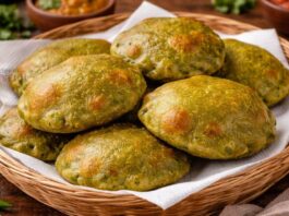 morning breakfast Palak Puri - પાલક પૂરી સવાર નો નાસ્તો