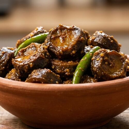 Singoda nu athanu - સિંગોડા નું અથાણું