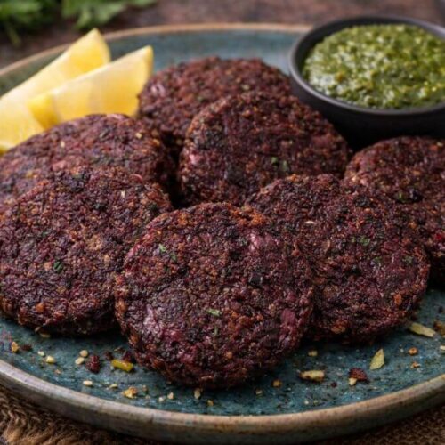 Beetroot Kabab - બીટના કબાબ જે ક્રિસ્પી બને છે