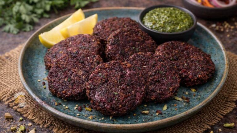 ક્રિસ્પી બીટના કબાબ બનાવવાની રીત – Veg Beetroot Kabab Recipe in Gujarati