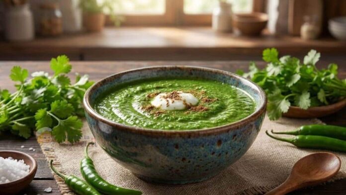 Kothmir Chutney Testy Kothmir ni Chutney – સ્વાદિષ્ટ કોથમીરની ચટણી