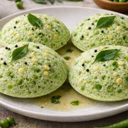 Soji Vatana Idli - સોજી વટાણાની ઈડલી