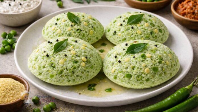 Soji Vatana Idli - સોજી વટાણાની ઈડલી