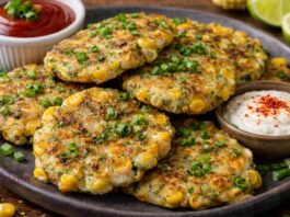 Crispy Corn Fritters – ક્રિસ્પી કોર્ન ફ્રિટર્સ