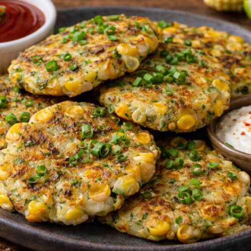 Crispy Corn Fritters – ક્રિસ્પી કોર્ન ફ્રિટર્સ