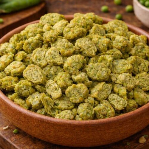 Lila Vatana ni Vadi - લીલા વટાણાની વડી