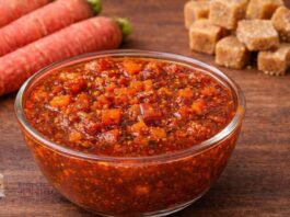 Gajar nu Galyu Athanu Recipe - ગાજરનું ગળ્યું અથાણું