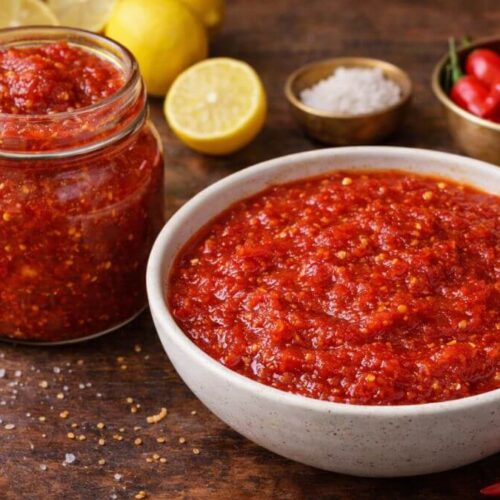 Limbu Lal Marcha ni Chatni - લીંબુ અને લાલ મરચાની ચટણી