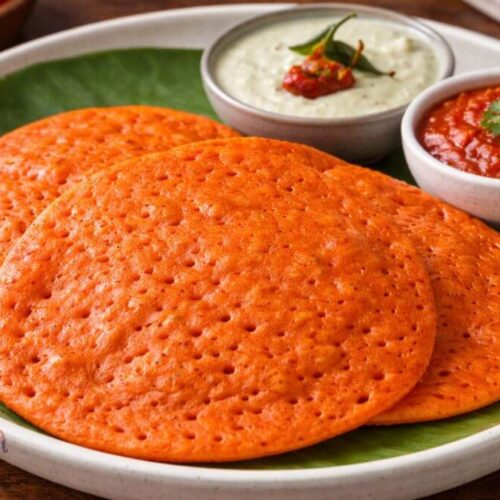 Instant Tomato Set Dosa - ટોમેટો સેટ ઢોસા
