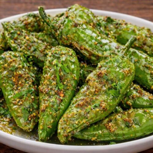 Bharela Methiya Marcha - ભરેલા મેથિયા મરચા