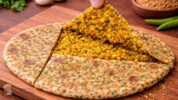 પાલક મગ ના પરોઠા બનાવવાની રીત - Palak mag na parotha banavani rit