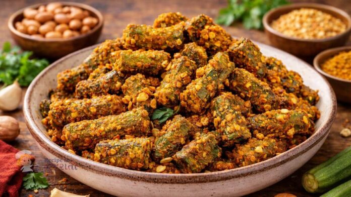 Peanut Bhindi Masala - પીનટ ભીંડી મસાલા