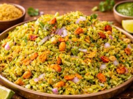 Surti Green Bhel Recipe in Gujarati | સુરતી ગ્રીન ભેલ | Surat Street Food Surti Green Bhel - સુરતી ગ્રીન ભેલ