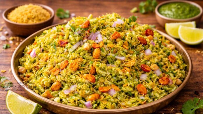 Surti Green Bhel - સુરતી ગ્રીન ભેલ