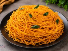 Jowar Masala Sev Recipe in Gujarati | જુવારના લોટની મસાલા સેવ જુવારના લોટની મસાલા સેવ – Jowar na lot ni Masala Sev banavani rit