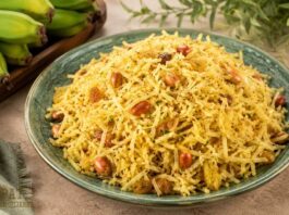 Kacha Kela no Farali Chevdo in Gujarati | કાચા કેળાનો ચેવડો | Fasting Snack Kacha Kela no Farali Chevdo in Gujarati - કાચા કેળાનો ચેવડો